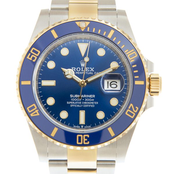 NEW ROLEX SUBMARINER 126613LB-0002 SUBMARINER DATE, BLUESY