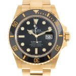 NEW ROLEX SUBMARINER 126618LN-0002 GOLD BLACK SUBMARINER DATE