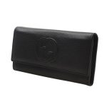 NEW GUCCI WALLETS SOHO 282414 A7M0G 1000 LONG BUTTON WALLET