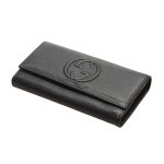 NEW GUCCI WALLETS SOHO 282414 A7M0G 1000 LONG BUTTON WALLET