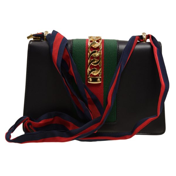 NEW GUCCI HANDBAGS SYLVIE 421882 CVLEG 8638 SHOULDER BAG/CROSSBODY BAG /HANDBAG