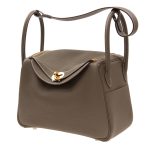 NEW HERMES HANDBAGS LINDY 26 18 SHOULDER BAG/HANDBAG ETOUPE