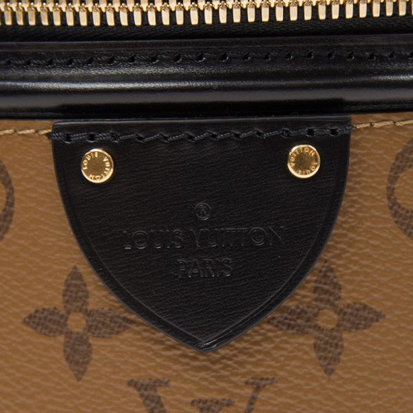 LOUIS VUITTON Cannes Noir M43986 Monogram Reverse Canvas