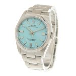 NEW ROLEX OYSTER PERPETUAL 126000-0006 TIFFANY BLUE