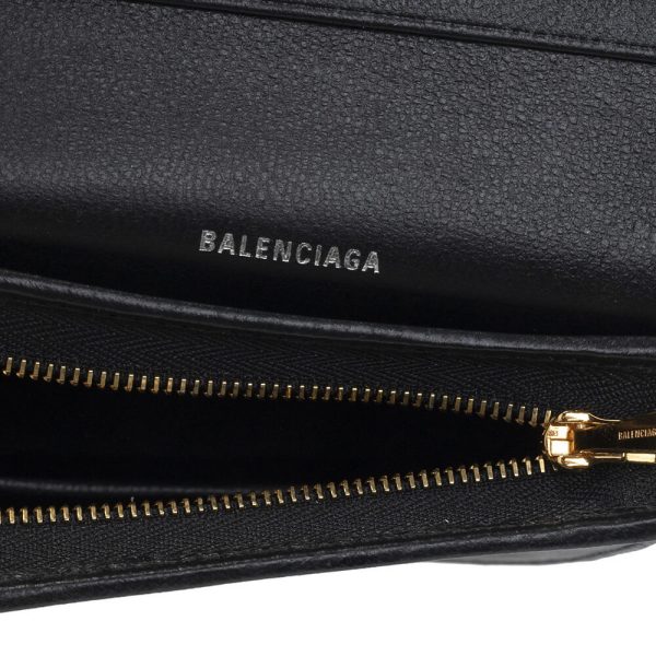 NEW BALENCIAGA WALLETS 655624 1IZIM 1090 SHORT ZIPPER WALLET