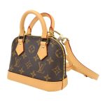 NEW LOUIS VUITTON BAGS NANO ALMA M82717 SHOULDER BAG/CROSSBODY BAG /HANDBAG MONOGRAM