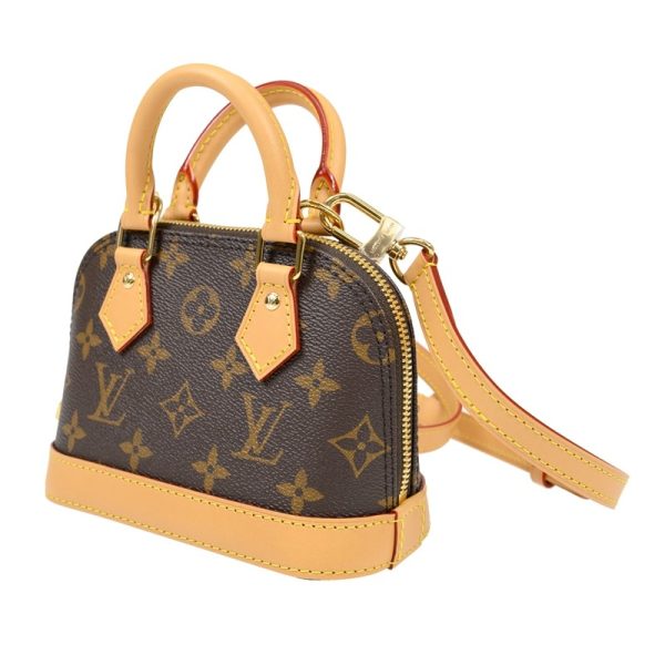 NEW LOUIS VUITTON BAGS NANO ALMA M82717 SHOULDER BAG/CROSSBODY BAG /HANDBAG MONOGRAM