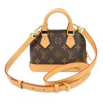 NEW LOUIS VUITTON BAGS NANO ALMA M82717 SHOULDER BAG/CROSSBODY BAG /HANDBAG MONOGRAM