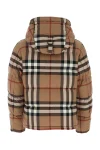 Burberry Removable Sleeves Hooded Down Jacket