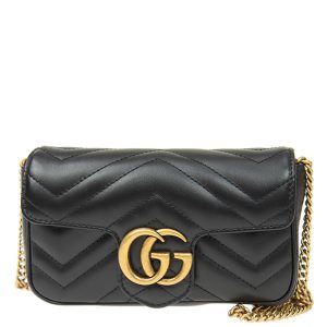 NEW GUCCI HANDBAGS GG MARMONT 476433 DTDCT 1000 SHOULDER BAG/CROSSBODY BAG