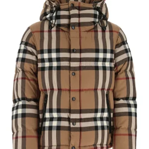 Burberry Removable Sleeves Hooded Down Jacket