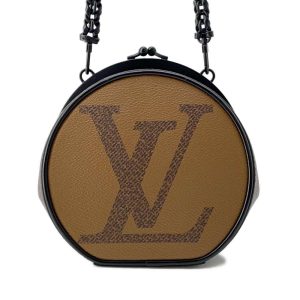 LOUIS VUITTON Przyko BC Noir M45280 Monogram Reverse Canvas Monogram Giant