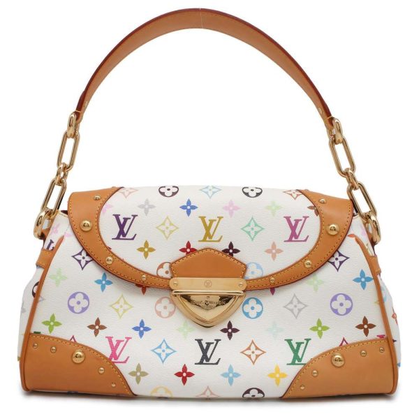 LOUIS VUITTON Beverly Blanc M40203 Monogram・Multicolor Size MM