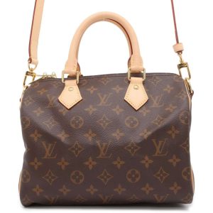 LOUIS VUITTON Speedy Bandouliere Brown M41113 Monogram Size 25