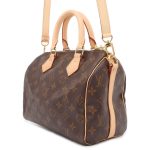 LOUIS VUITTON Speedy Bandouliere Brown M41113 Monogram Size 25