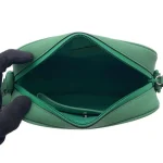 GUCCI GG rubber effect Mini Shoulder Bag Green 771321 Rubber