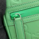 GUCCI GG rubber effect Mini Shoulder Bag Green 771321 Rubber