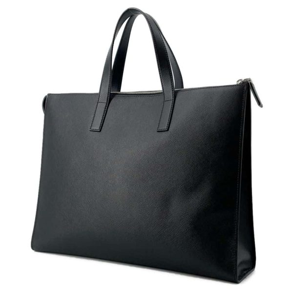 PRADA Briefcase Black 2VG039 Saffiano LeatherLeather