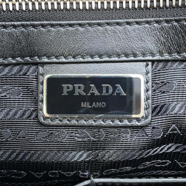 PRADA Briefcase Black 2VG039 Saffiano LeatherLeather