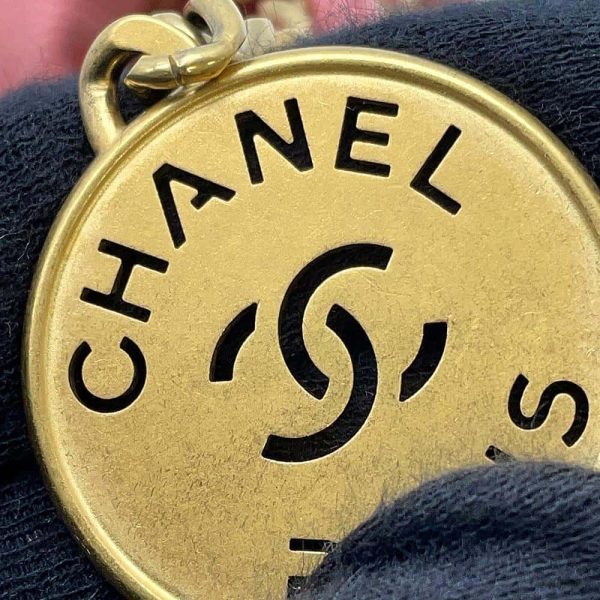 CHANEL CHANEL 22 Handbag Pink AS3980 Shiny Calf Leather Size Mini