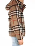 Burberry Removable Sleeves Hooded Down Jacket